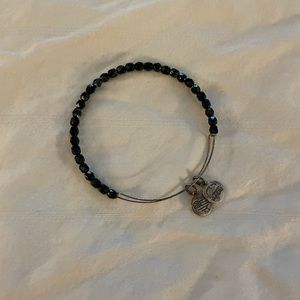 ALEX AND ANI Crystal bangle (dark blue)